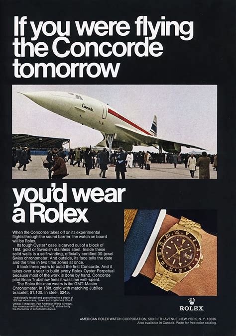 rolex concorde ad